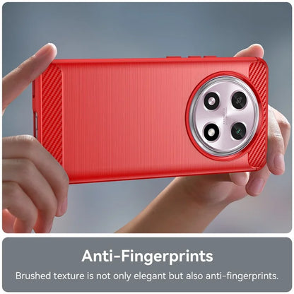 For Oppo A2 Pro 5G Case Shockproof TPU Shell Carbon Fiber Texture Cell Phone Cover