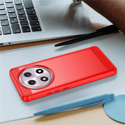 For Oppo A2 Pro 5G Case Shockproof TPU Shell Carbon Fiber Texture Cell Phone Cover