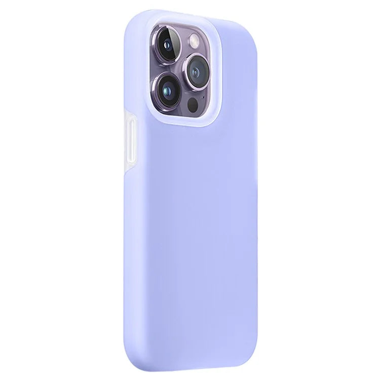XUNDD Jelly Series For iPhone 14 Pro Max Case Liquid Silicone+PC Phone Back Cover