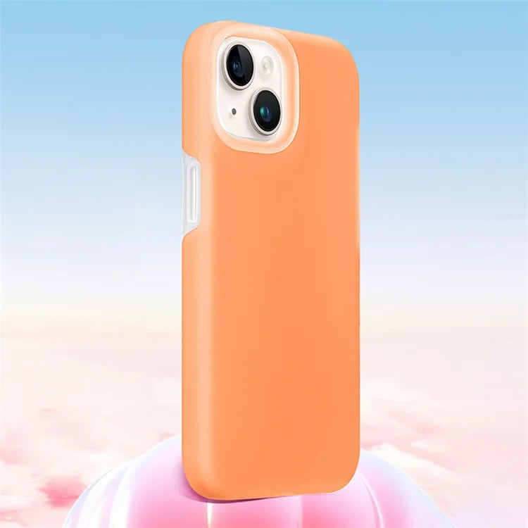 XUNDD Jelly Series For iPhone 14 Case Liquid Silicone+PC Microfiber Lining Phone Cover