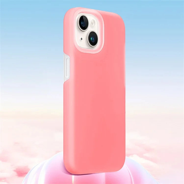 XUNDD Jelly Series For iPhone 14 Case Liquid Silicone+PC Microfiber Lining Phone Cover