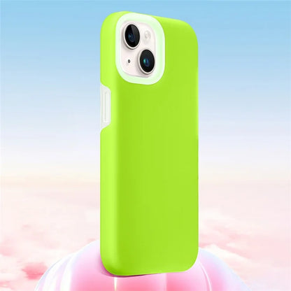 XUNDD Jelly Series For iPhone 14 Case Liquid Silicone+PC Microfiber Lining Phone Cover
