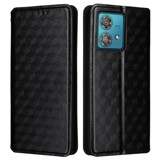 For Motorola Edge 40 Neo 5G Cover Imprinted Wallet Leather Stand Phone Case