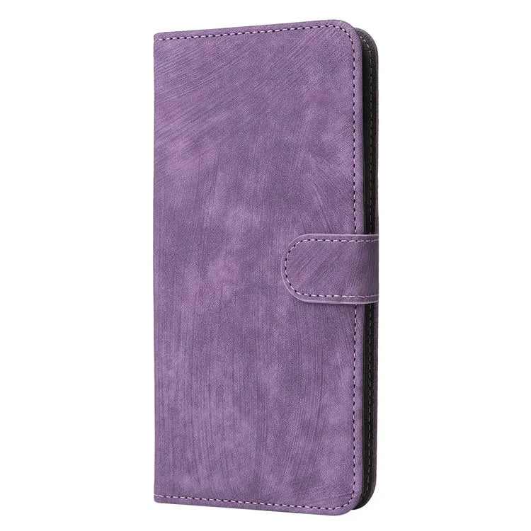 For Oppo A18 4G / A38 4G Leather Case RFID Blocking Wallet Phone Cover with Strap