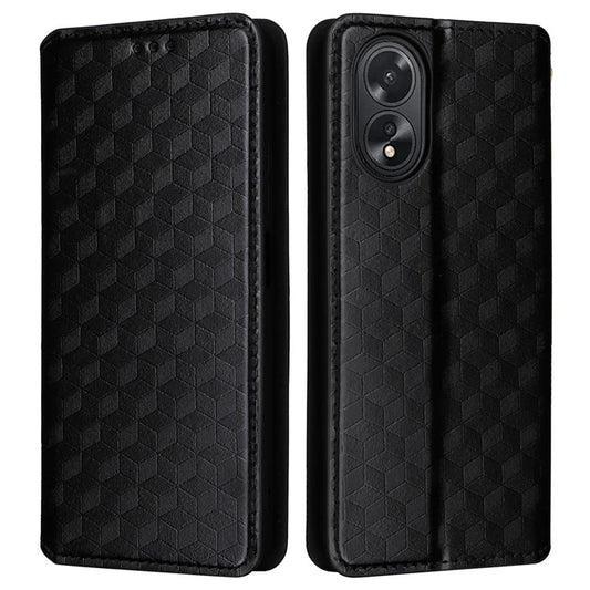 For Oppo A18 4G / A38 4G Case Magnetic Closing PU Leather Wallet Phone Cover
