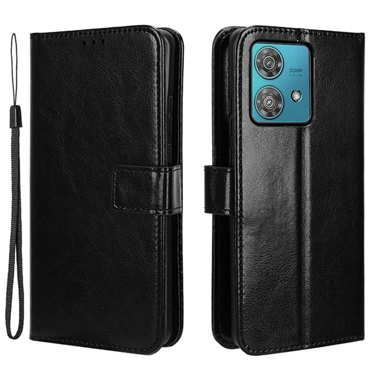 For Motorola Edge 40 Neo 5G Case Full Protection Wallet Phone Leather Cover