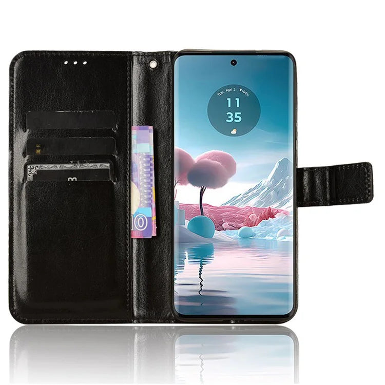 For Motorola Edge 40 Neo 5G Case Full Protection Wallet Phone Leather Cover