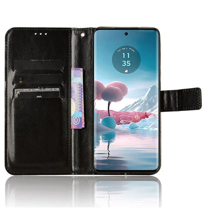 For Motorola Edge 40 Neo 5G Case Full Protection Wallet Phone Leather Cover