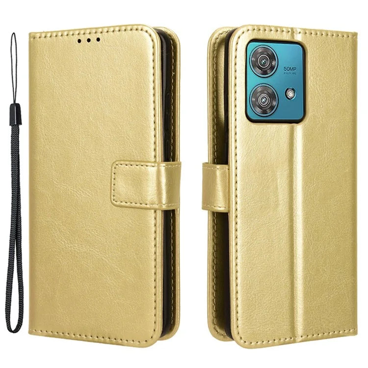For Motorola Edge 40 Neo 5G Case Full Protection Wallet Phone Leather Cover