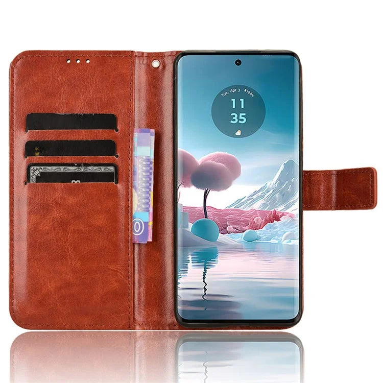 For Motorola Edge 40 Neo 5G Case Full Protection Wallet Phone Leather Cover