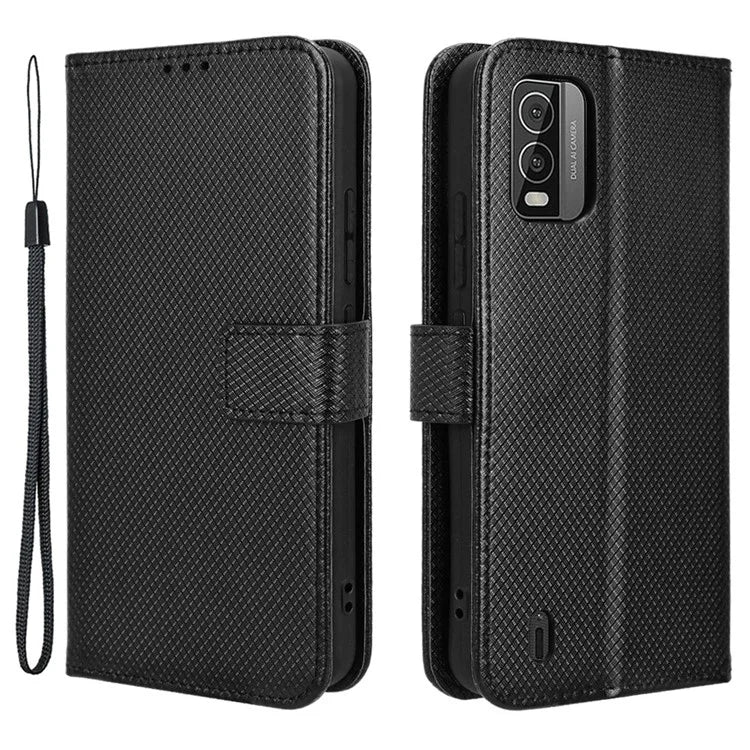 For Nokia C210 Case Full Protection PU Leather Phone Wallet Cover