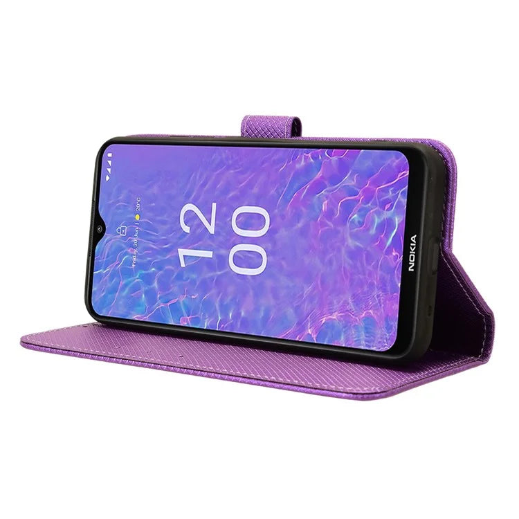 For Nokia C210 Case Full Protection PU Leather Phone Wallet Cover