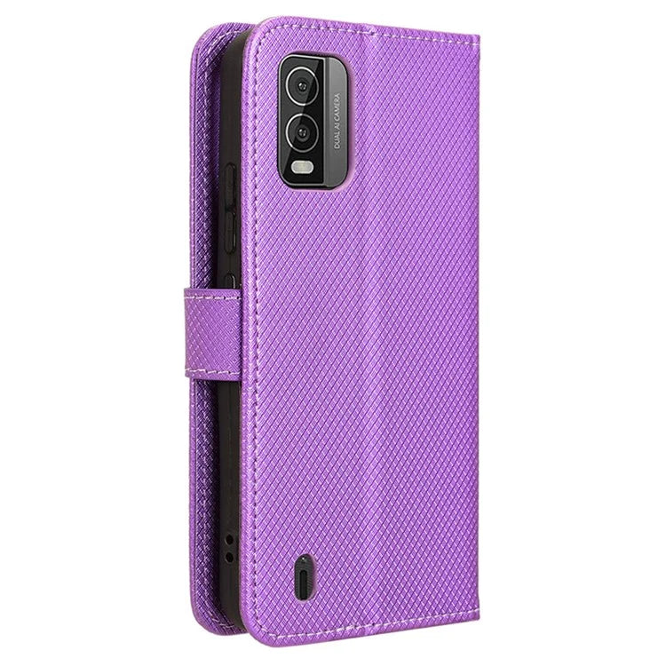 For Nokia C210 Case Full Protection PU Leather Phone Wallet Cover