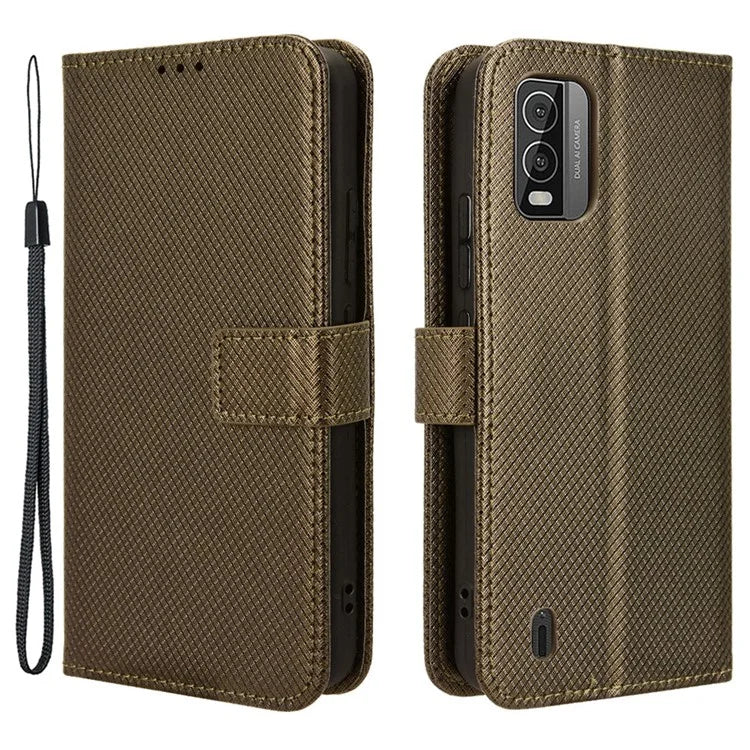 For Nokia C210 Case Full Protection PU Leather Phone Wallet Cover