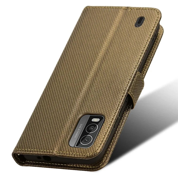 For Nokia C210 Case Full Protection PU Leather Phone Wallet Cover