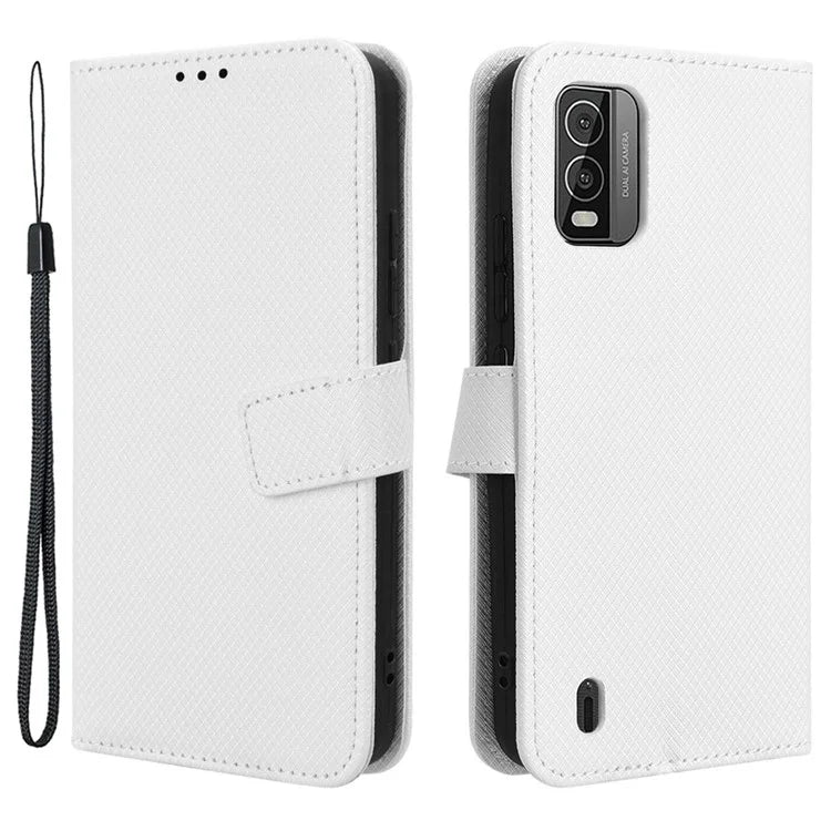 For Nokia C210 Case Full Protection PU Leather Phone Wallet Cover
