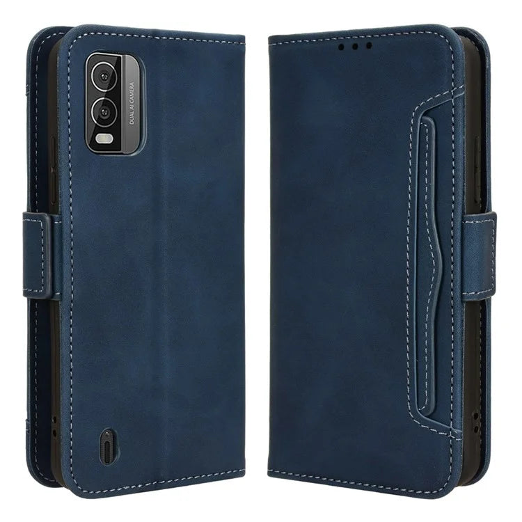For Nokia C210 Case Multiple Card Slots PU Leather Wallet Phone Cover
