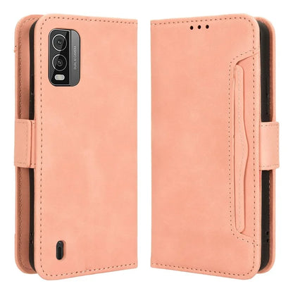 For Nokia C210 Case Multiple Card Slots PU Leather Wallet Phone Cover