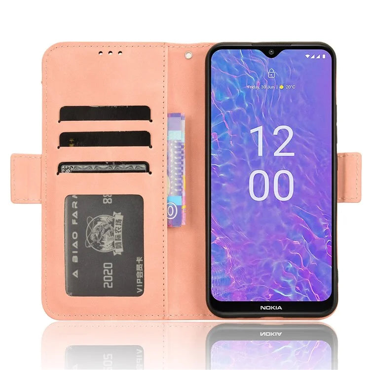 For Nokia C210 Case Multiple Card Slots PU Leather Wallet Phone Cover