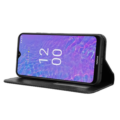 For Nokia C210 Case Wallet Retro PU Leather Protective Phone Cover