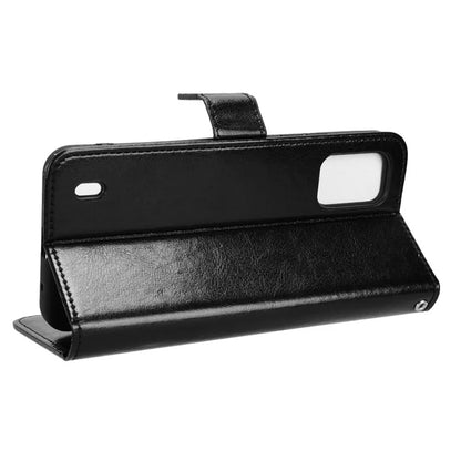 For Nokia C210 Leather Case Crazy Horse Texture Phone Wallet Cover