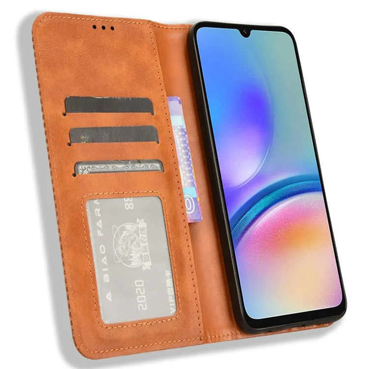 For Samsung Galaxy A05s 4G / M14 4G Leather Case Wallet Stand Mobile Phone Cover