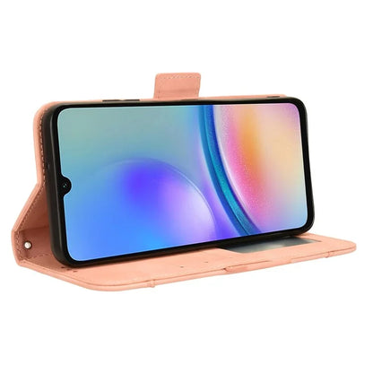 For Samsung Galaxy A05s 4G / M14 4G Case PU Leather Wallet Phone Cover with Card Slots