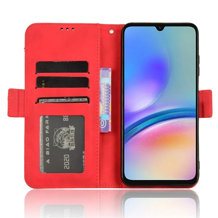For Samsung Galaxy A05s 4G / M14 4G Case PU Leather Wallet Phone Cover with Card Slots