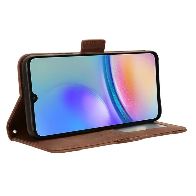 For Samsung Galaxy A05s 4G / M14 4G Case PU Leather Wallet Phone Cover with Card Slots