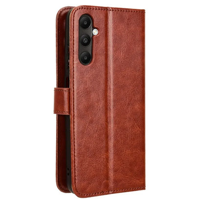 For Samsung Galaxy A05s 4G / M14 4G Case Crazy Horse Texture Stand Wallet Phone Cover