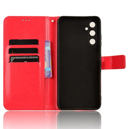 For Samsung Galaxy A05s 4G / M14 4G Case Crazy Horse Texture Stand Wallet Phone Cover