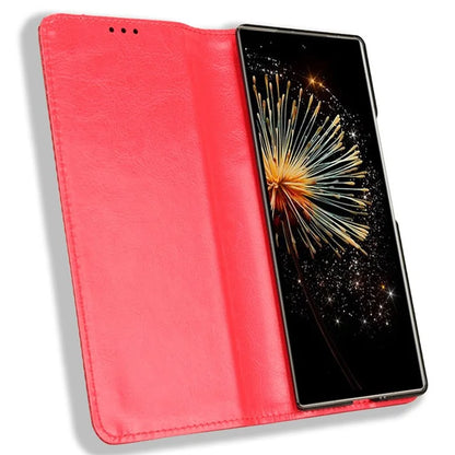 For Xiaomi Mix Fold 3 5G Folding Case Retro PU Leather Stand Phone Cover