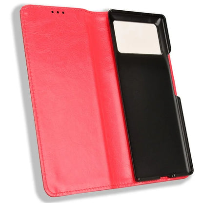 For Xiaomi Mix Fold 3 5G Folding Case Retro PU Leather Stand Phone Cover