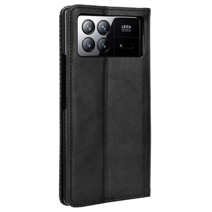 For Xiaomi Mix Fold 3 5G Folding Case Retro PU Leather Stand Phone Cover