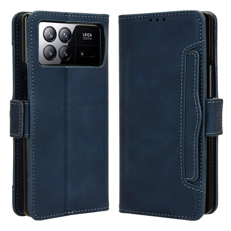 For Xiaomi Mix Fold 3 5G Leather Case Stand Wallet Folding Phone Cover