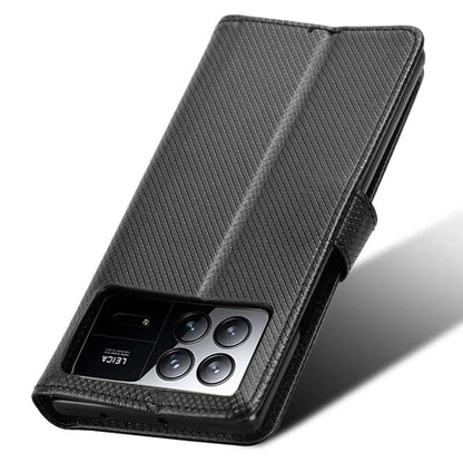 For Xiaomi Mix Fold 3 5G Phone Case Diamond Texture PU Leather Cover with Wallet