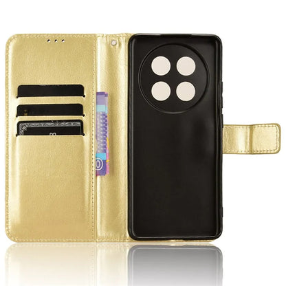 For Oppo A2 Pro 5G Case Crazy Horse Texture PU Leather Wallet Phone Cover