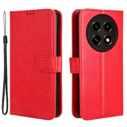 For Oppo A2 Pro 5G Case Crazy Horse Texture PU Leather Wallet Phone Cover