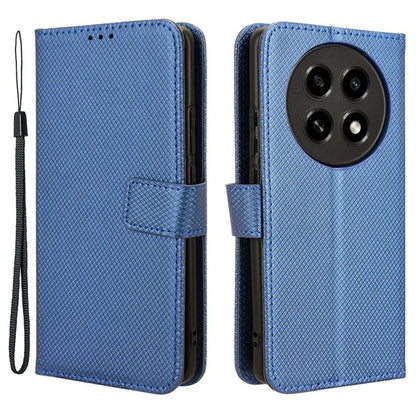 For Oppo A2 Pro 5G Case Diamond Texture Wallet PU Leather Phone Cover