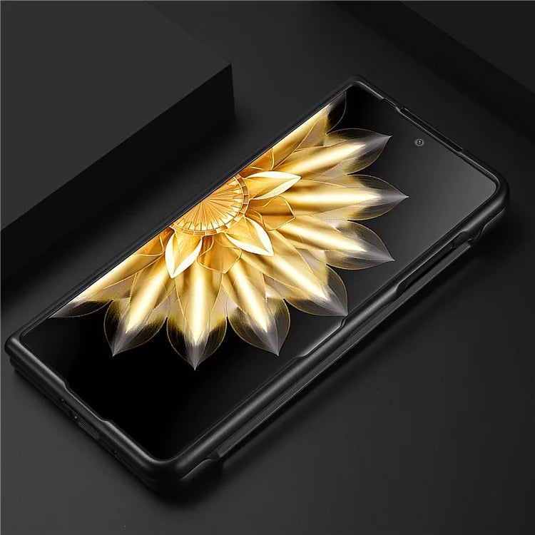 LC.IMEEKE For Honor Magic V2 5G Case Carbon Fiber Texture Folding Phone Cover