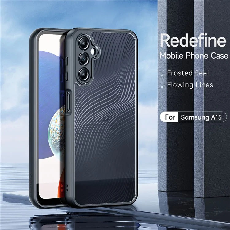 DUX DUCIS Aimo Series for Samsung Galaxy A15 5G / 4G Case Matte TPU + PC Phone Shell Cover (REACH Certification)