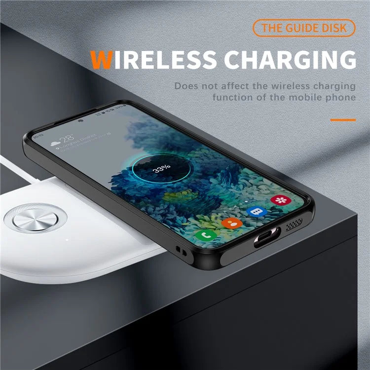 For Samsung Galaxy S23 Case Anti-drop PC+TPU Compatible with MagSafe Phone Cover