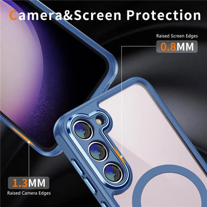 For Samsung Galaxy S23 Case Anti-drop PC+TPU Compatible with MagSafe Phone Cover