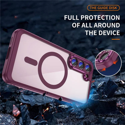 For Samsung Galaxy S23 Case Anti-drop PC+TPU Compatible with MagSafe Phone Cover