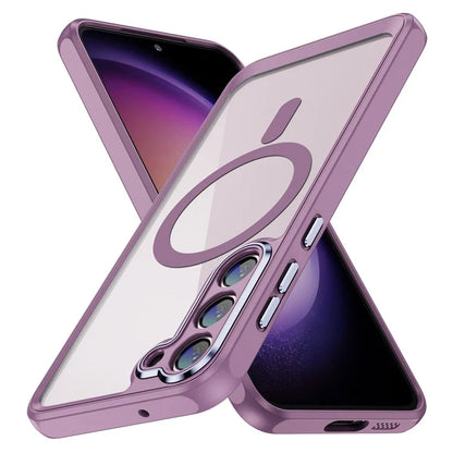For Samsung Galaxy S23 Case Anti-drop PC+TPU Compatible with MagSafe Phone Cover