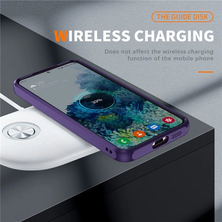 For Samsung Galaxy S23 Case Anti-drop PC+TPU Compatible with MagSafe Phone Cover