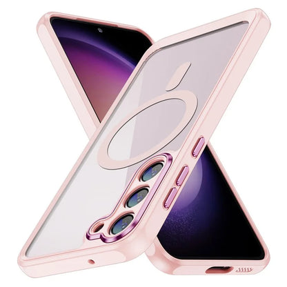For Samsung Galaxy S23 Case Anti-drop PC+TPU Compatible with MagSafe Phone Cover