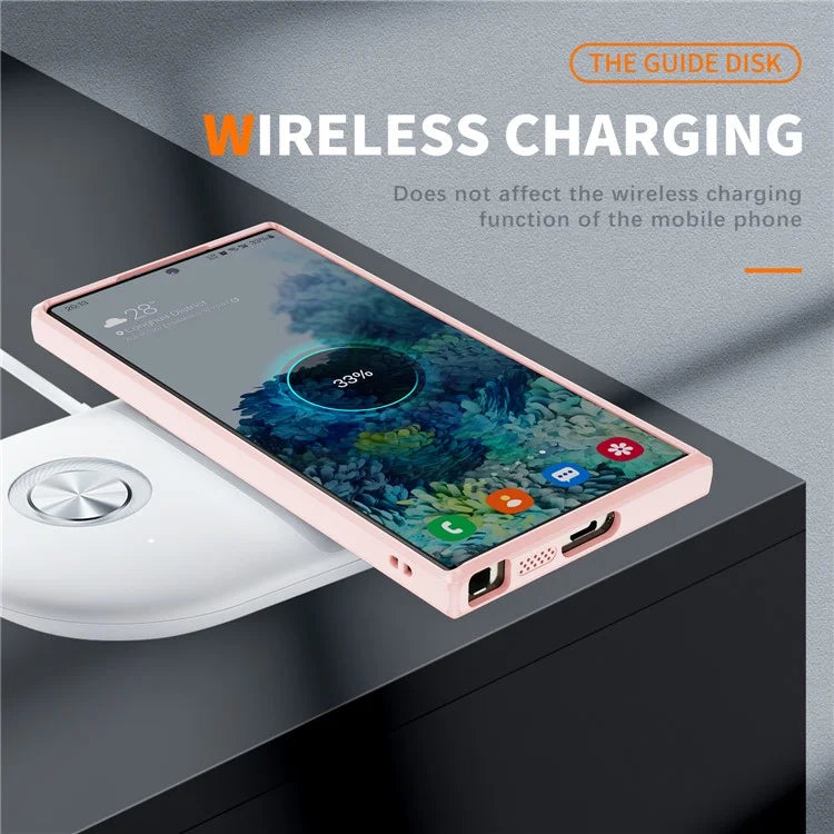 For Samsung Galaxy S23 Ultra Case Shockproof PC+TPU Compatible with MagSafe Phone Cover
