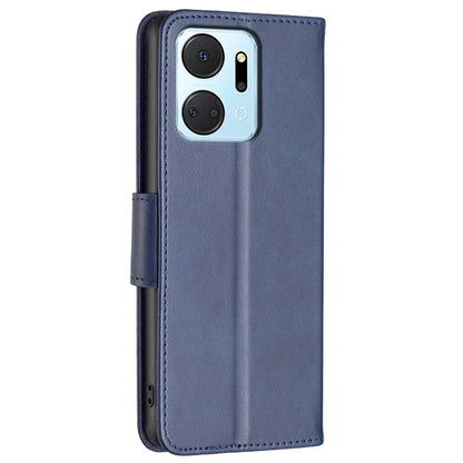 For Honor X7a 4G Phone Case PU Leather Stand Cover with Wallet