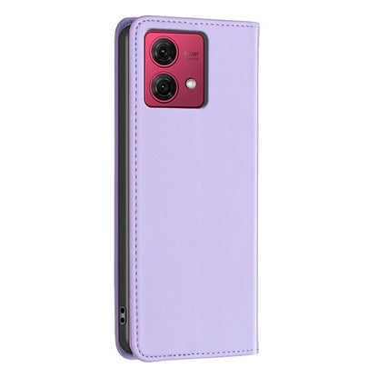 BINFEN COLOR BF18 For Motorola Moto G84 5G Case PU Leather Card Slots Phone Cover Shell